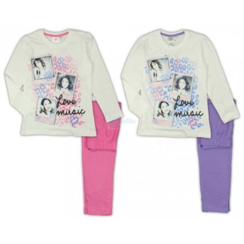 Violetta disney pigiama cotone