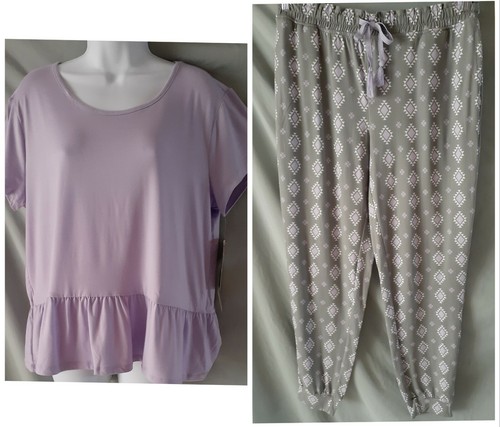 Set pigiama mukluks viola - pigiama,